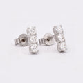 Orecchini “Trilogy” con 0.60ct Diamanti Naturali