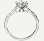 Anello - 18 carati Oro bianco, 1,00 ct E VVS- 1.41ct. tw. Diamante (Naturale)