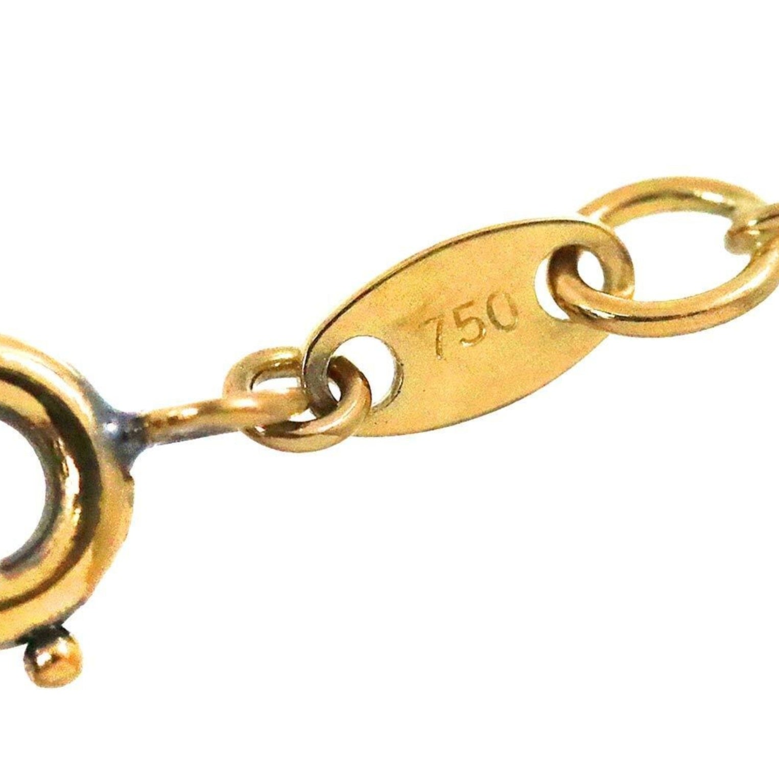 Collana  in oro 18k e diamante naturale pera certificato IGI 0.50ct D IF