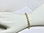 Bracciale tennis - 18 carati Oro giallo - 5.00ct. tw. Diamante (Naturale)