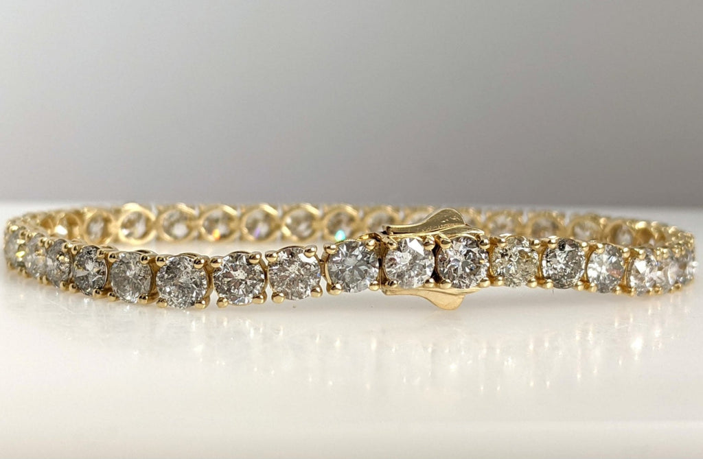 Bracciale - 18k Oro giallo - 13.58ct. tw. Diamante (Naturale)